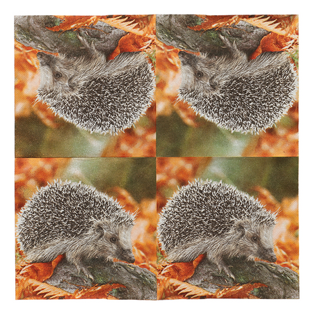 Servet l33b33cm egels 20st