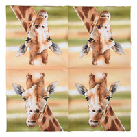 Servet l33b33cm giraf 20st