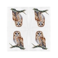 Servet papier 33x33cm uil 20st