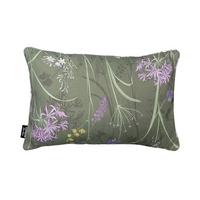 Sierkussen 50x30cm canvas groen