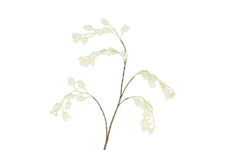 SILK BELLFLOWER WHITE 88CM