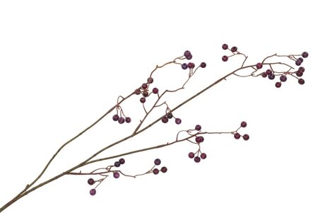 SILK BERRY BRANCHED PURPLE 93CM