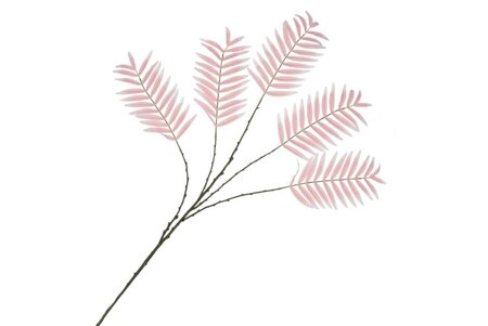 SILK PALM LEAF LIGHT PINK 125CM