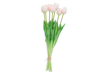 SILK TULIP  PINK 43CM