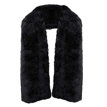 Sjaal wanda 30x190cm zwart