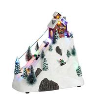 Ski helling battery operated - l15,5xb27xh28,5cm