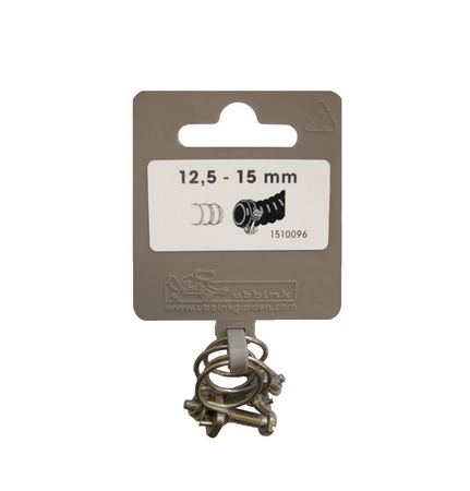 Slangklemmen verzinkt 12.5 - 15mm - afbeelding 1