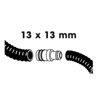 Slangverbinder recht l13b13mm - afbeelding 2