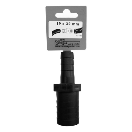 Slangverbinder recht l19b32mm - afbeelding 1
