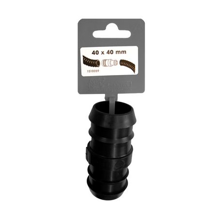 Slangverbinder recht l40b40mm - afbeelding 1