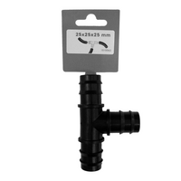 Slangverbinder t-stuk l25b25h25mm