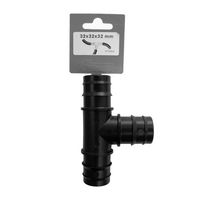 Slangverbinder t-stuk l32b32h32mm