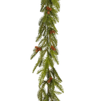 Slinger dennenappel l183b20h5cm grn