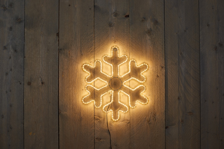 Smd sneeuwvlok h42cm 270led warmwit