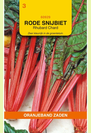 Snijbiet rhubarb chard 3g - afbeelding 1