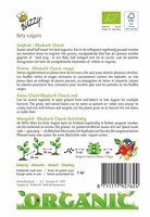 Snijbiet rhubard chard (bio) - afbeelding 2