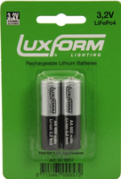 Solar batterij 600mah 3.2v aa 2st - afbeelding 2