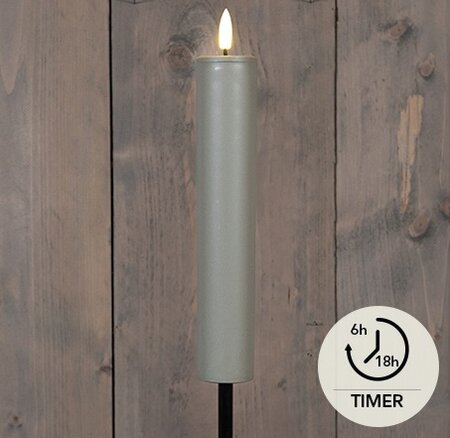 Solar fakkel 21x4x76cm zand