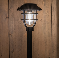 Solar fakkel 8x37cm zwart