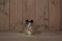 Solar glas d14.5h16cm helder