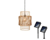 Solar hang light l28b28h39cm ntrl