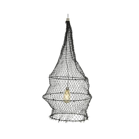 Solar hanging light d38h80cm zwart
