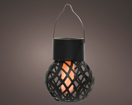 Solar hanging light d7h9 -6l zwart