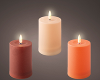 Solar kaars d7.5h10cm-1l a3