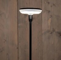 Solar lamp bewegend licht zwart