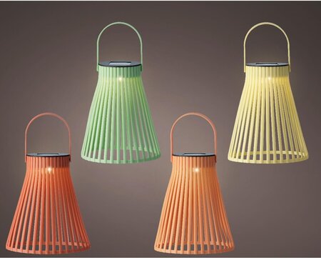 Solar lantaarn d14.5h18.5cm 1l a4 - afbeelding 1