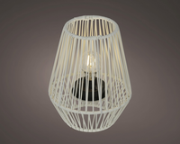 Solar lantaarn d20h25cm-1l wit/wwit