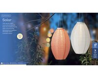 Solar lantaarn d22h33cm 1l wwit a4