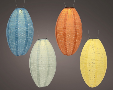 Solar lantaarn d23h38cm 1l wwit a4