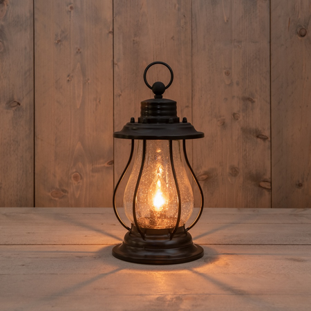 Solar lantaarn vintage 17x31cm