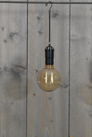 Solar retro lamp d10h19.5cm