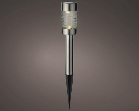 Solar steker d6.2h43.5cm 1l rvs