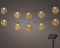 Solar stringlights d7.50l270cm brn - afbeelding 2