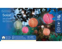 Solar stringlights l450cm multi