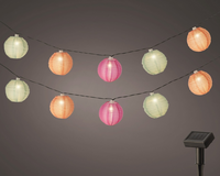 Solar stringlights l450cm multi - afbeelding 2