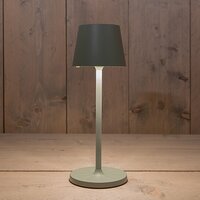 Solar tafellamp 31x11cm olijf