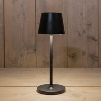 Solar tafellamp 31x11cm zwart