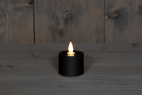 Solar theelicht bw vlam d5h4cm zwart