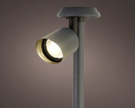 Solar tuinspot l25cm 1l w.wit