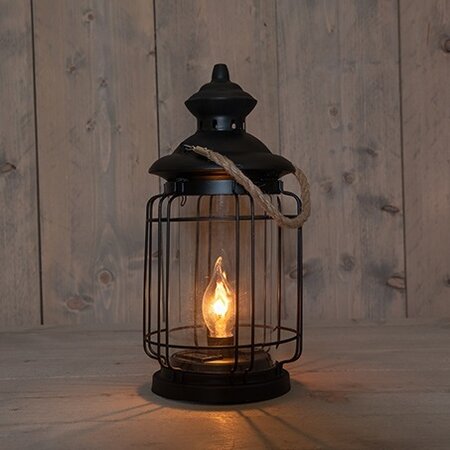 Solar vintage lantaarn 35x17cm