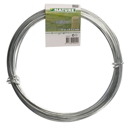 Spandraad verzinkt d2.7mm l25m
