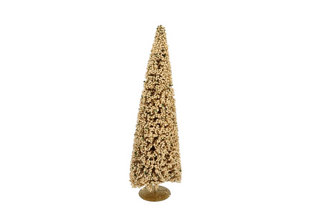 SPARKLE CHAMPAGNE TREE BERRY 17X50CM
