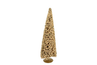 SPARKLE CHAMPAGNE TREE BERRY 17X50CM