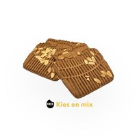 Speculaas brokken met amandel