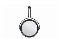 Spiegel lia zwart metaal l44b7h65m