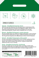 Spinazie breedblad scherpzaad 50g - afbeelding 2